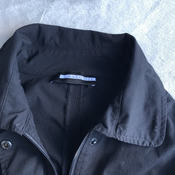 Black Anatomie light jacket zip up. Has a mark on left cuff see picture!! - Picture 5 of 6